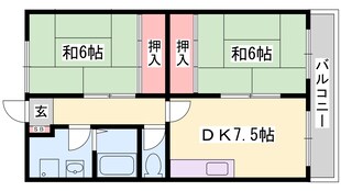 メゾン・ド・ヴェルジェの物件間取画像